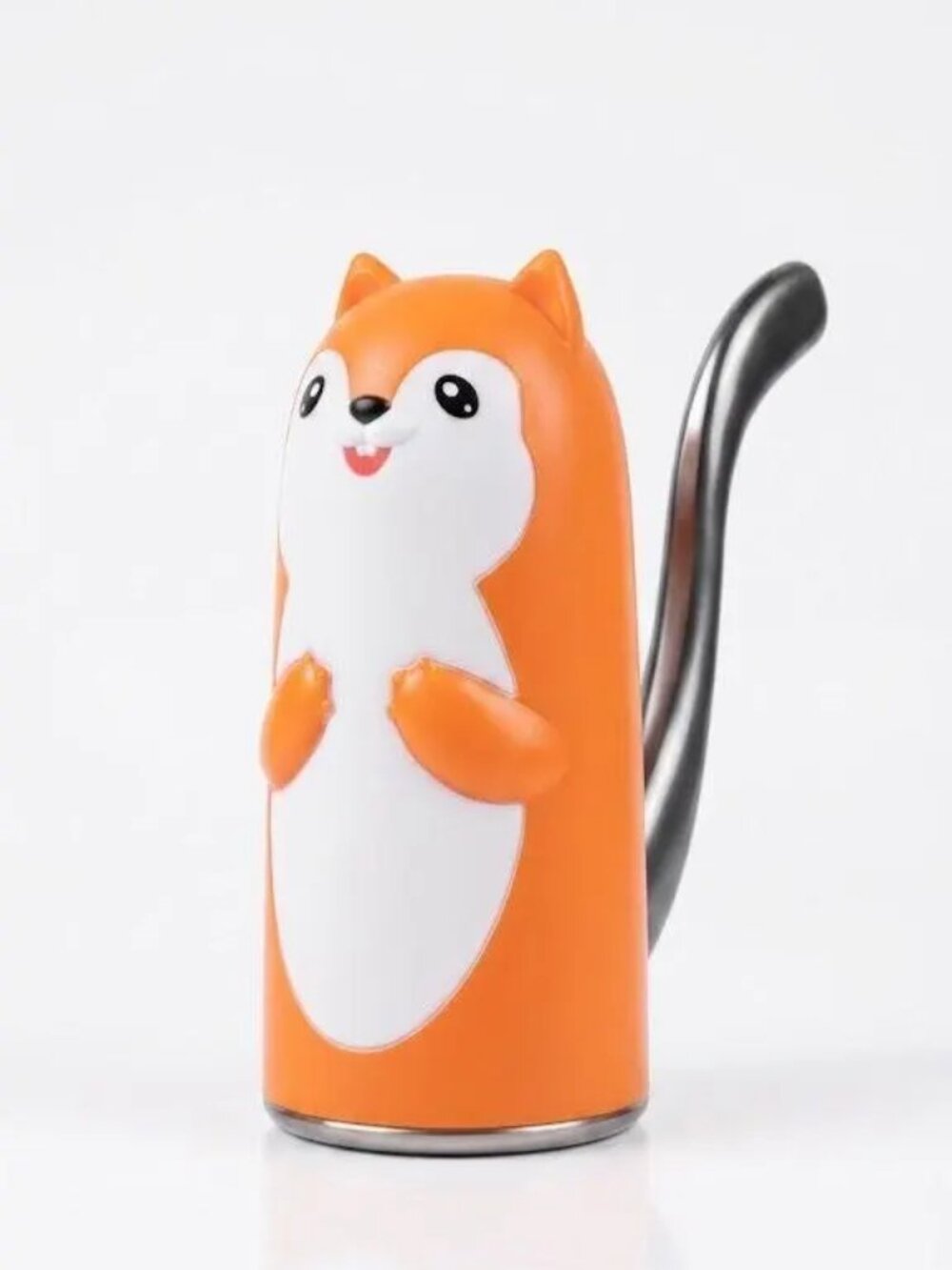 Squirrel-Shaped Handheld Nutcracker, Easy Cracking Color Orange